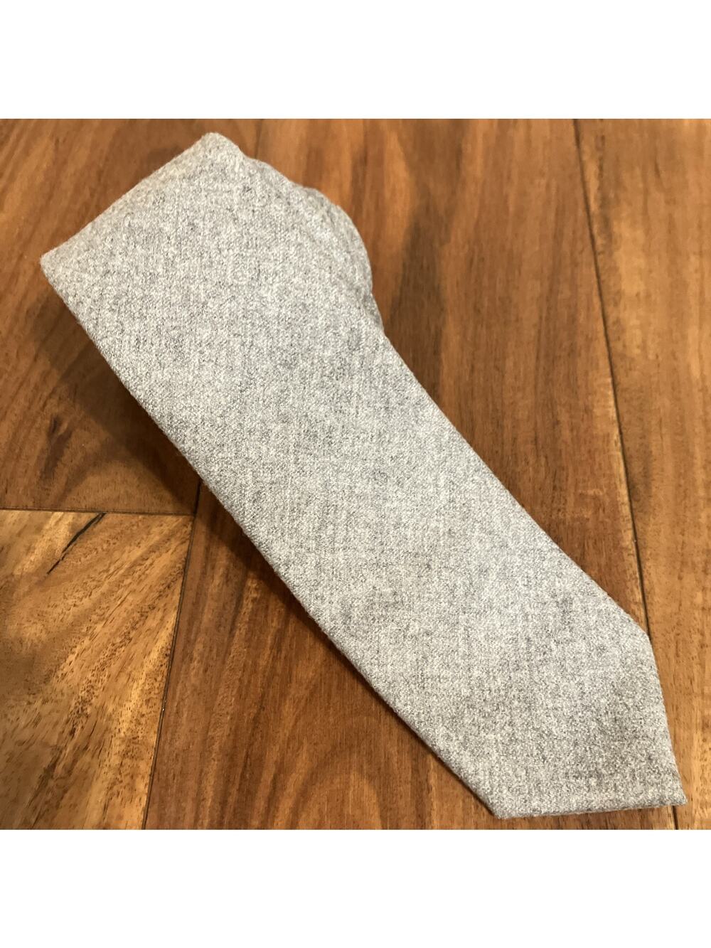J. Crew Factory Light Gray Textured Men's Tie